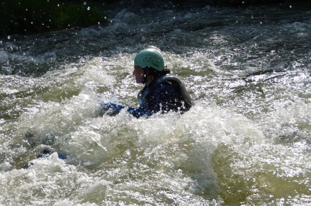  Hydrospeed üben 